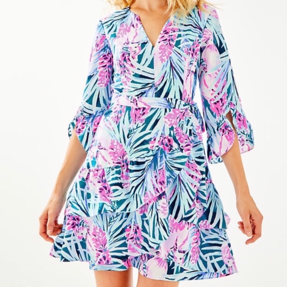 NWT Lilly Pulitzer Laeda Stretch dress. - Picture 2 of 8